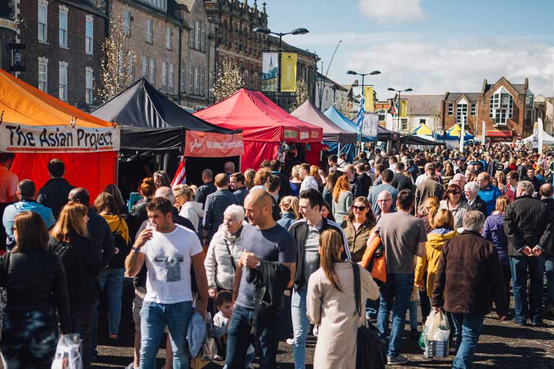 BISHOP AUCKLAND FOOD FESTIVAL 21ST-22ND APRIL 2018